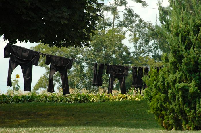 Amish Laundry, Pennsylvania Us