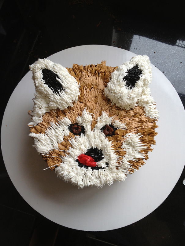 Amazing Red Panda Cake