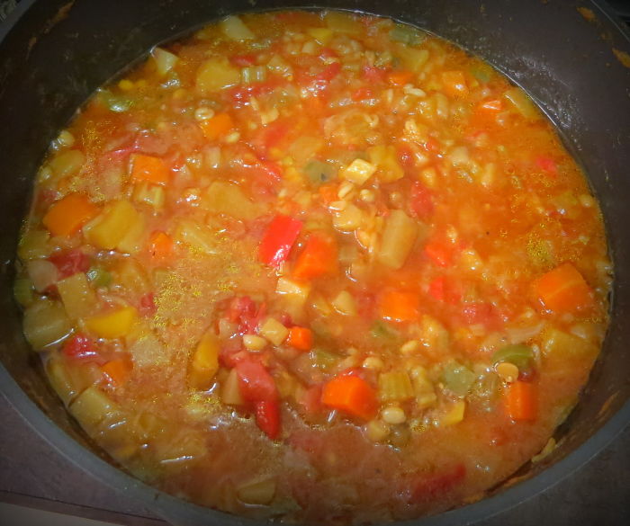 Home Made Vegetable Sou[