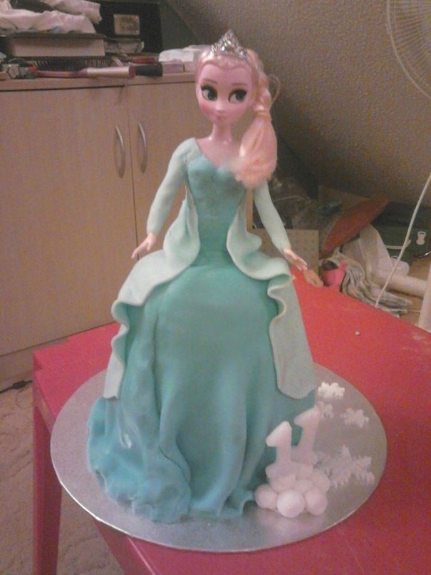 Elsa Cake