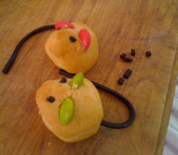 Mice Profiteroles.