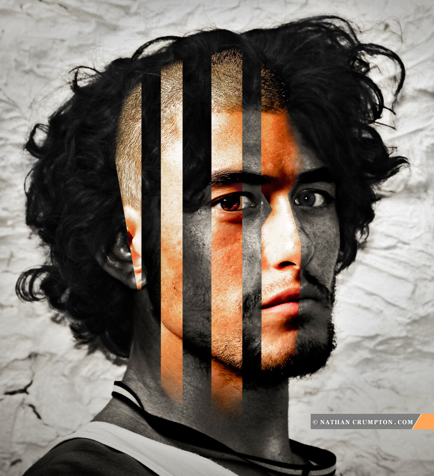 Surreal Split Portraits Combining Two Photos Into One Image