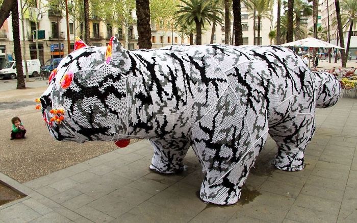 Crochet Street Art By Olek Crochet Street Art By Olek