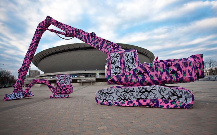 Crochet Street Art By Olek Crochet Street Art By Olek