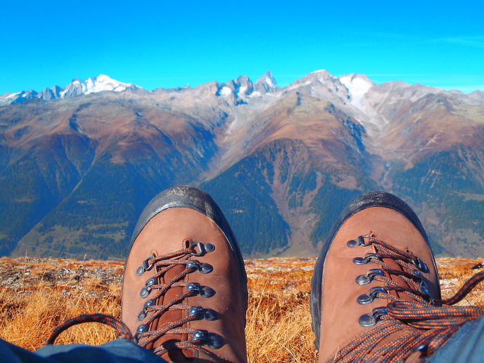View From Mannlibode, Wallis Switserland