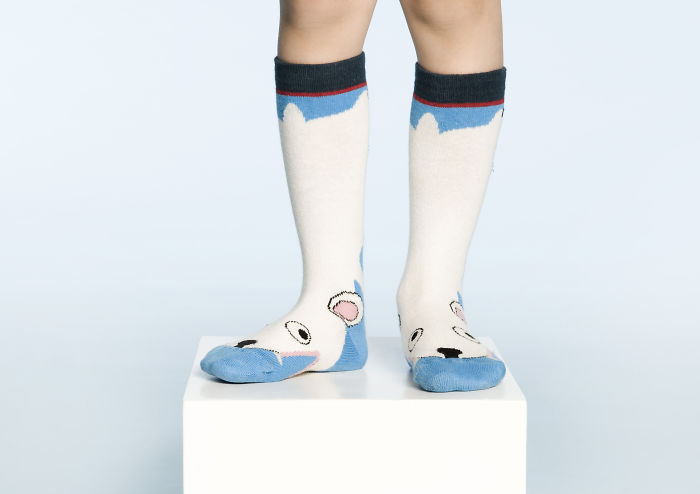 Polar Bear Sock By Ubang