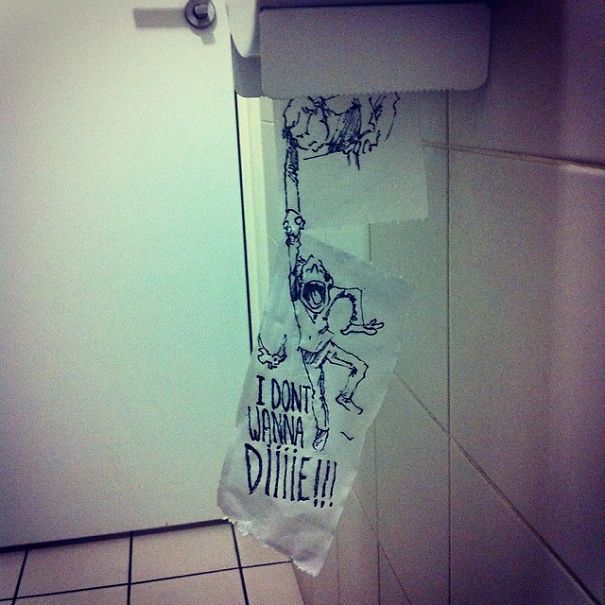 Illustrator Creates Doodles That Interact With Their Surroundings Illustrator Creates Doodles That Interact With Their Surroundings