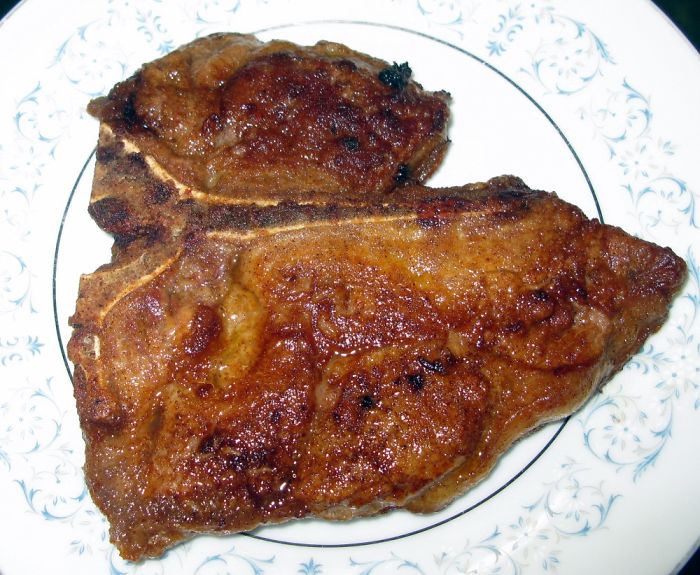 Perfectly Cooked T-bone Steak!