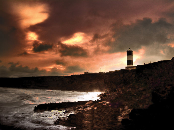 The Lone Saviour, Mahuva, Gujarat, India.
