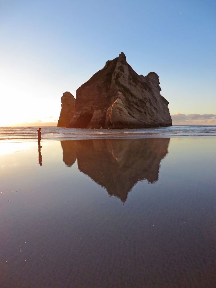 Wharariki Beach, South Island, New Zealand