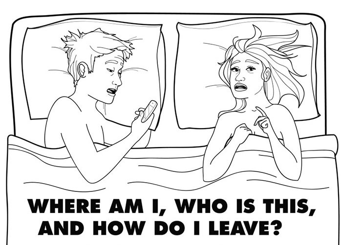 Coloring Book For Grown-Ups Mocks Adult Life