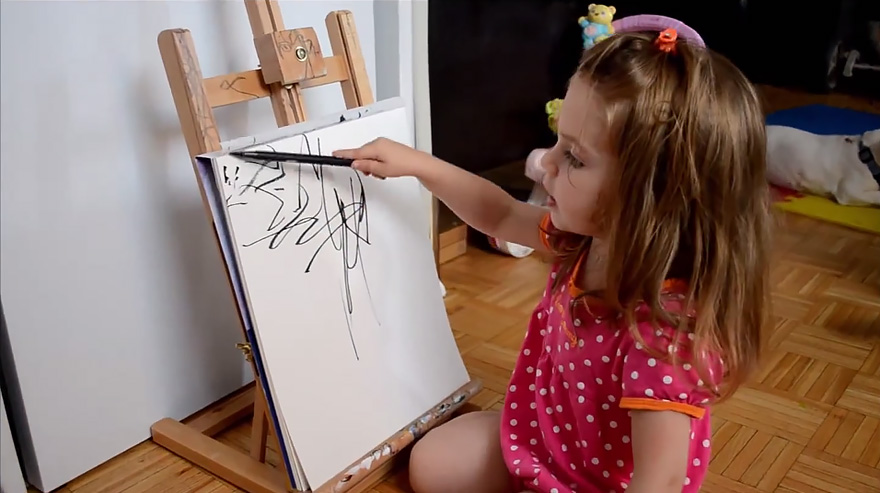 artist-turns-childrens-drawings-into-paintings-5 artist-turns-childrens-drawings-into-paintings-5