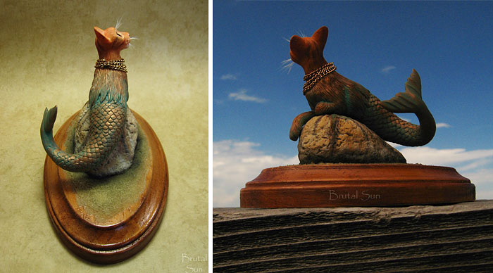 cat-figurines-polymer-clay-brutal-sun-5 cat-figurines-polymer-clay-brutal-sun-5