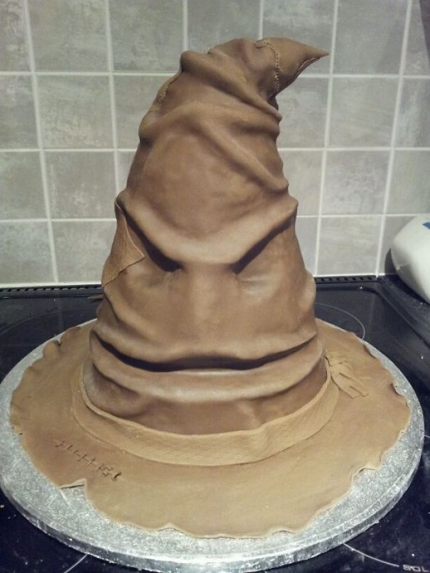 Sorting Hat Cake