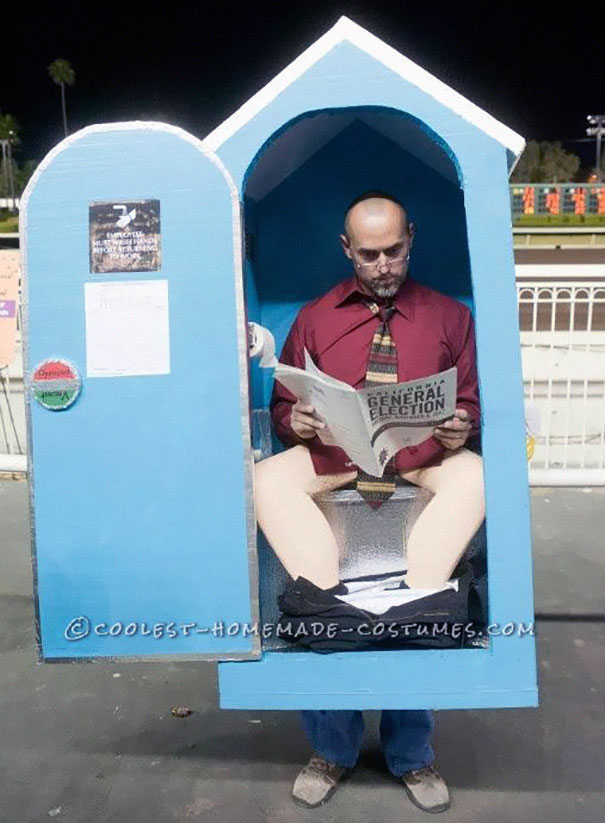 Portable Toilet Costume