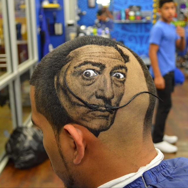 Hair Stylist Turns Clients’ Hair Into Photo-Realistic Art