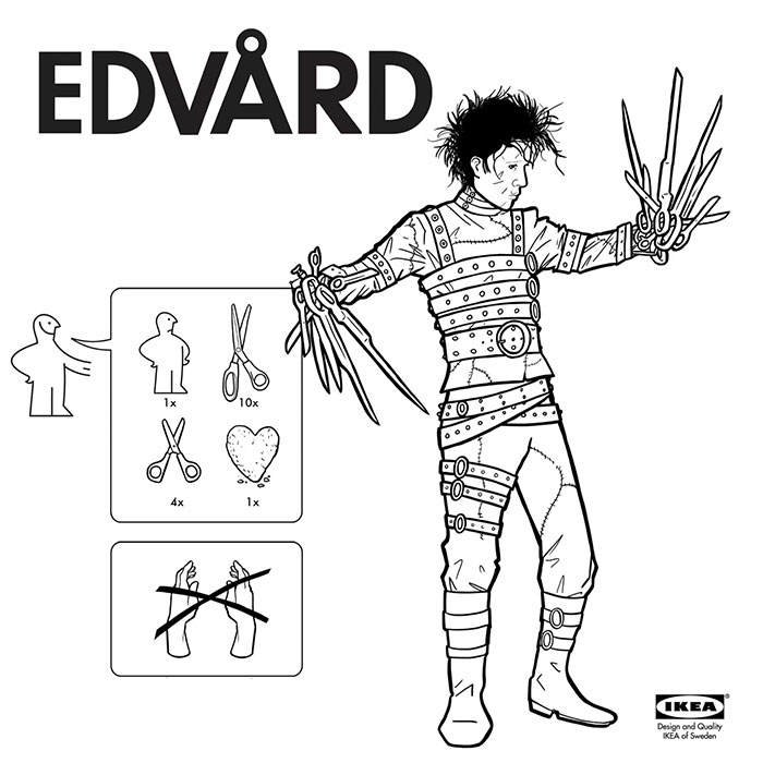 IKEA-Style Instructions for Assembling Your Very Own Monster By Ed Harrington