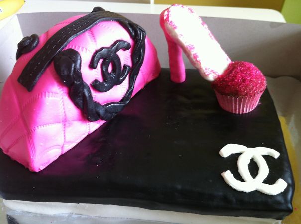 Bag And Shoe Cake