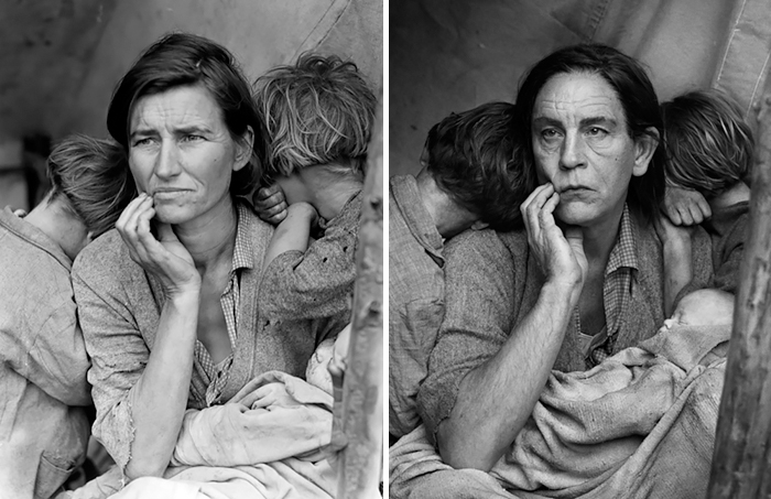 Photographer Recreates Famous Portraits With John Malkovich As His Model
