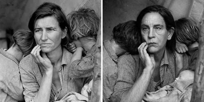 Photographer Recreates Famous Portraits With John Malkovich As His Model