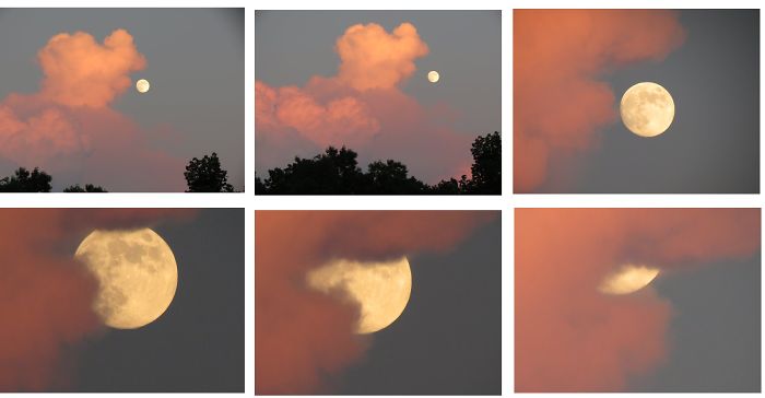 Cloud Eating The Moon.