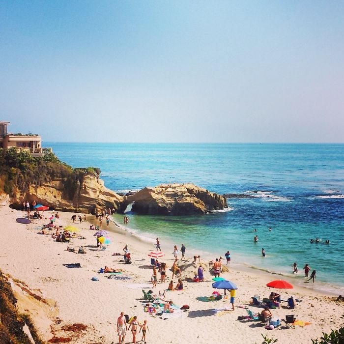 Laguna Beach Pearl St. Beach.