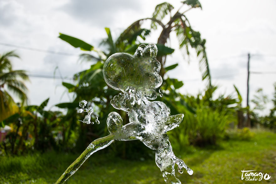 I Capture Super Mario Characters In Water I Capture Super Mario Characters In Water