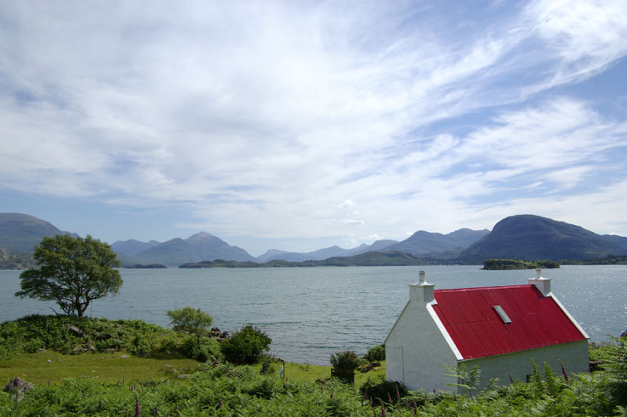 Loch Shieldaig, Applecross, Wester Ross, Scotland