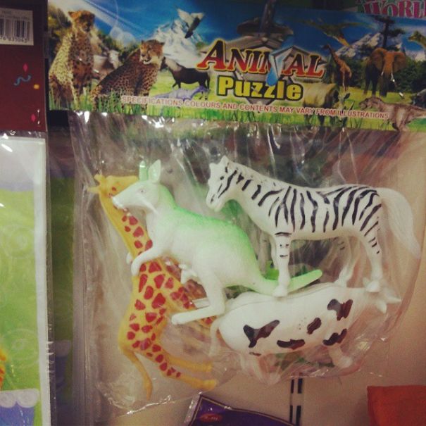 Animal Puzzle - See How They Fit Together...