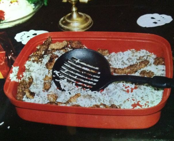 Litter Box (rice And Ground Beef)