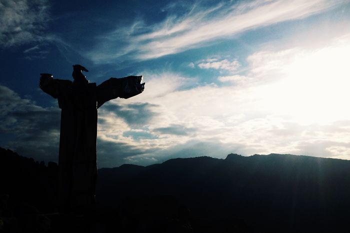 A Statue In My Village In Greece (iphone 4s)