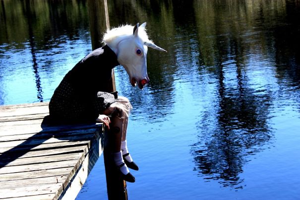 Lost Unicorn Child (up To No Good...)