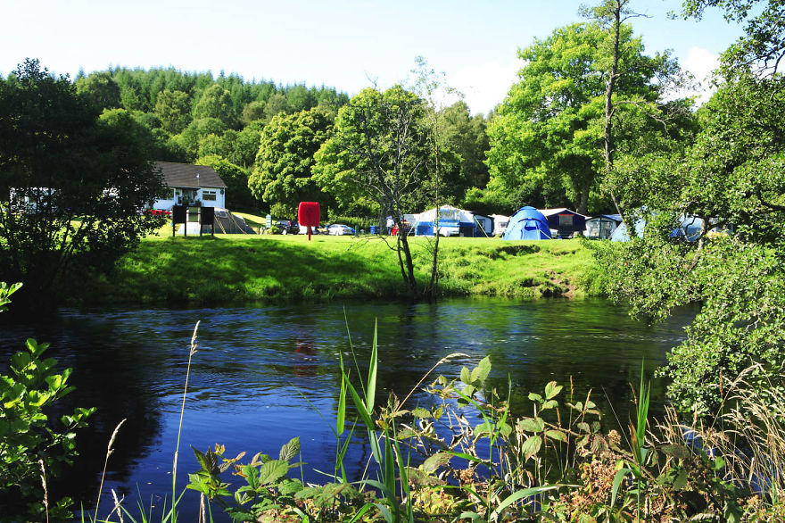 Cobleland Camping In The Forest, Scotland