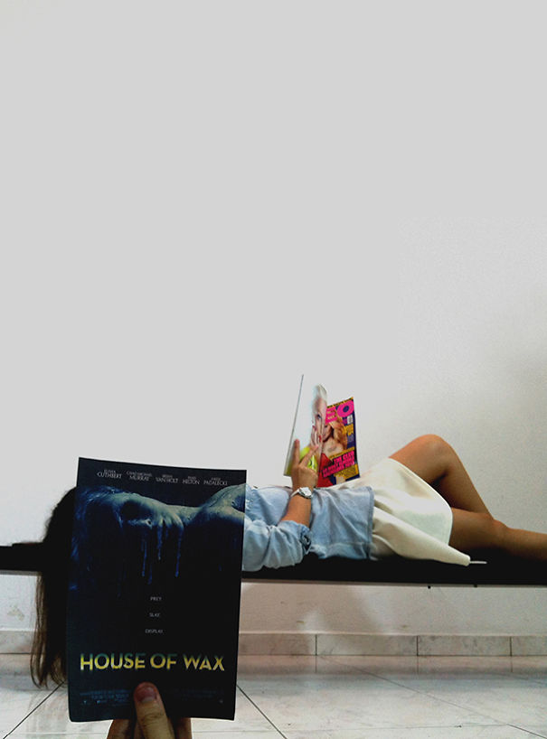 Guy Mashes Famous Movie Posters With Real People Guy Mashes Famous Movie Posters With Real People