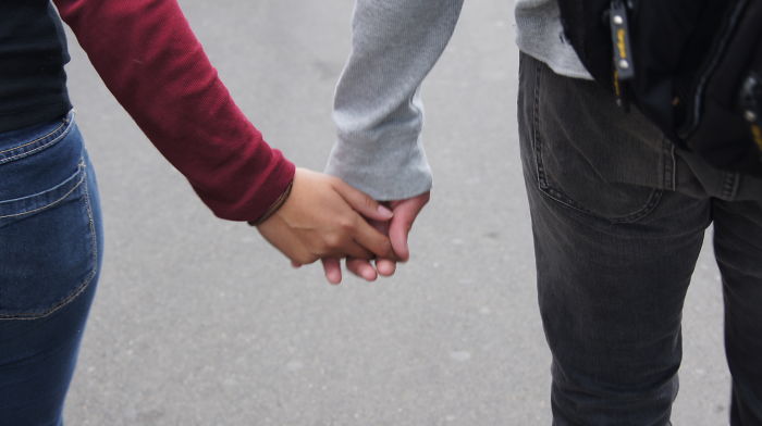 Austrian And American Hands In Prague