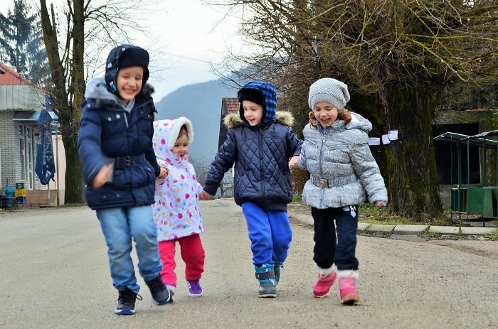 Running And Smiling For No Special Reason...