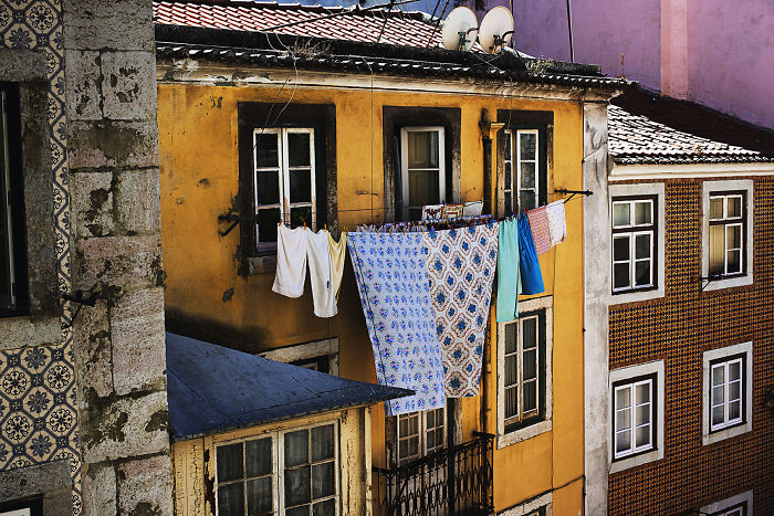 Colors And Patterns. Lisbon, Portugal