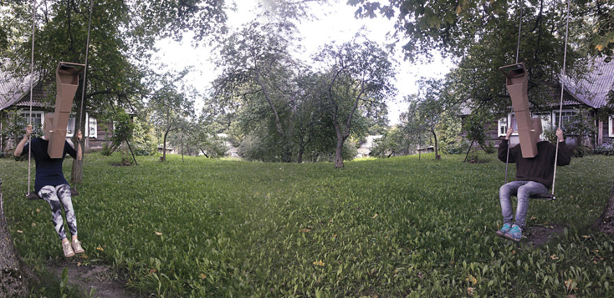 Eyeteleporter: A Mask That Displaces Your Eyesight Eyeteleporter: A Mask That Displaces Your Eyesight