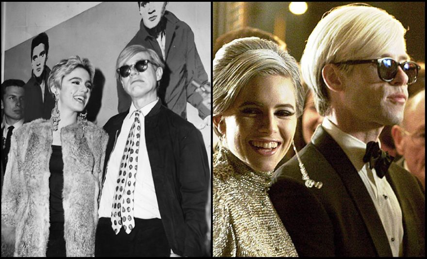 Edie Sedgwick & Andy Warhol (sienna Miller / Guy Pearce)