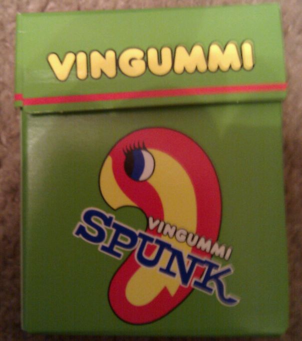 From Denmark. They Also Do A Salt Liquorice Version - Salty Spunk! Mmmmmm!