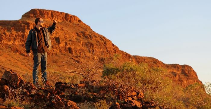 Looking Over The Sunset, Mount Chambers, South Australia.