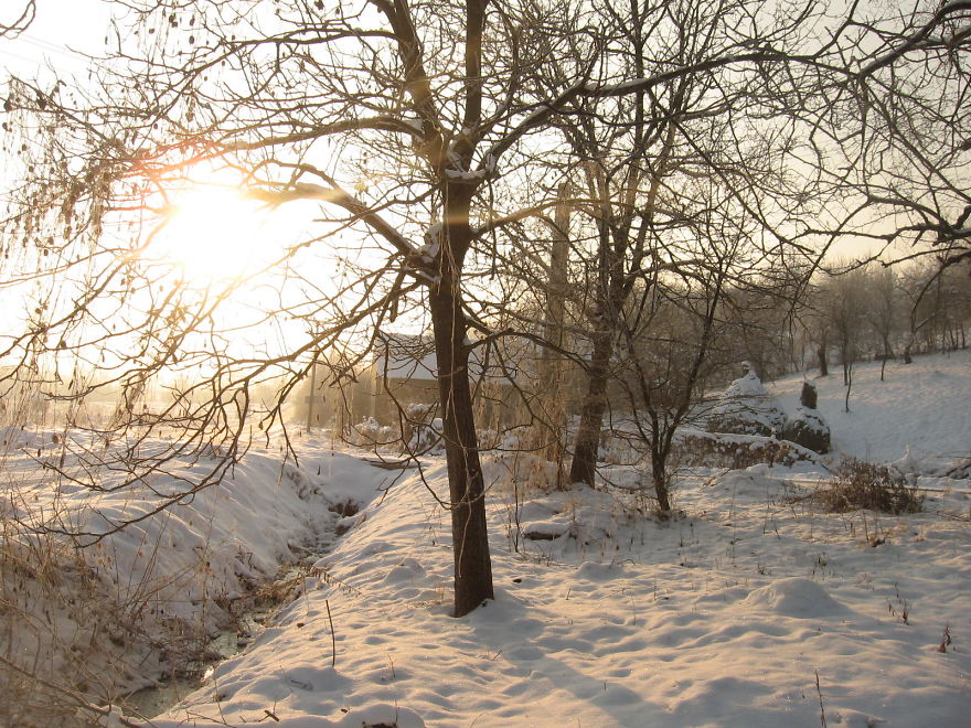 Old House Outside A Village, Romania