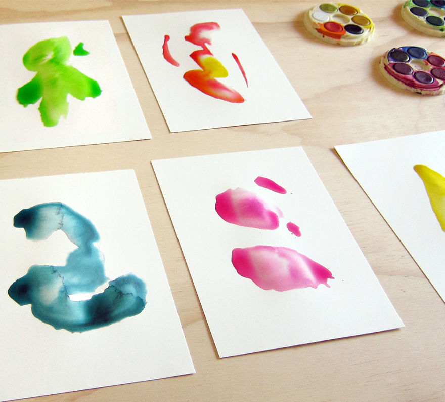 Imagino: I Turn Watercolor Splashes Into Cute Characters Imagino: I Turn Watercolor Splashes Into Cute Characters