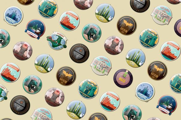 Impossible Magnets: A Lovely Collection Of Souvenirs From Places You'll Never Visit. Impossible Magnets: A Lovely Collection Of Souvenirs From Places You'll Never Visit.