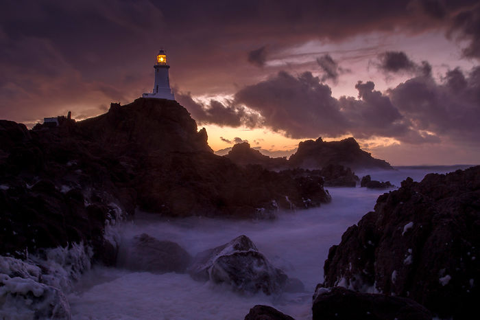 Corbiere Lighthouse, Jersey, Channel Islands