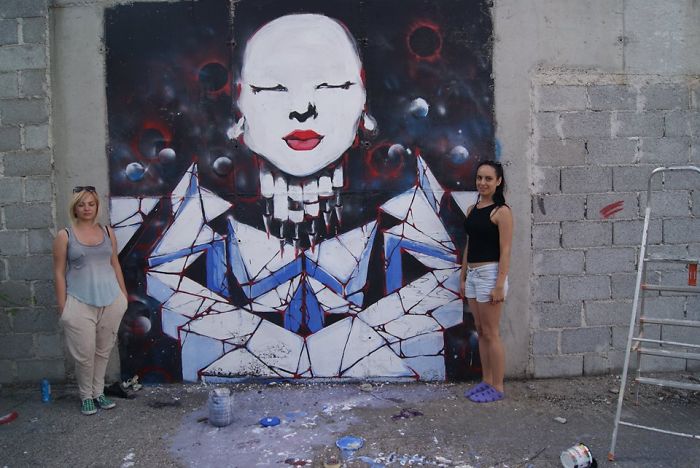 Photos Of Beautiful Street Art In Mostar