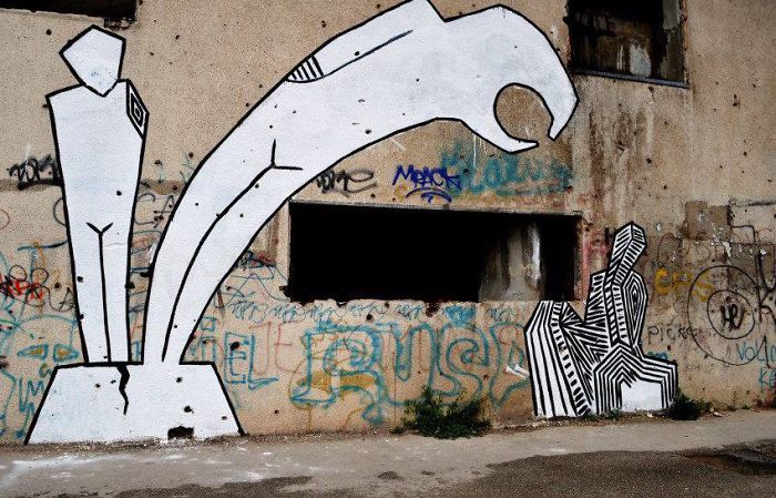 Photos Of Beautiful Street Art In Mostar