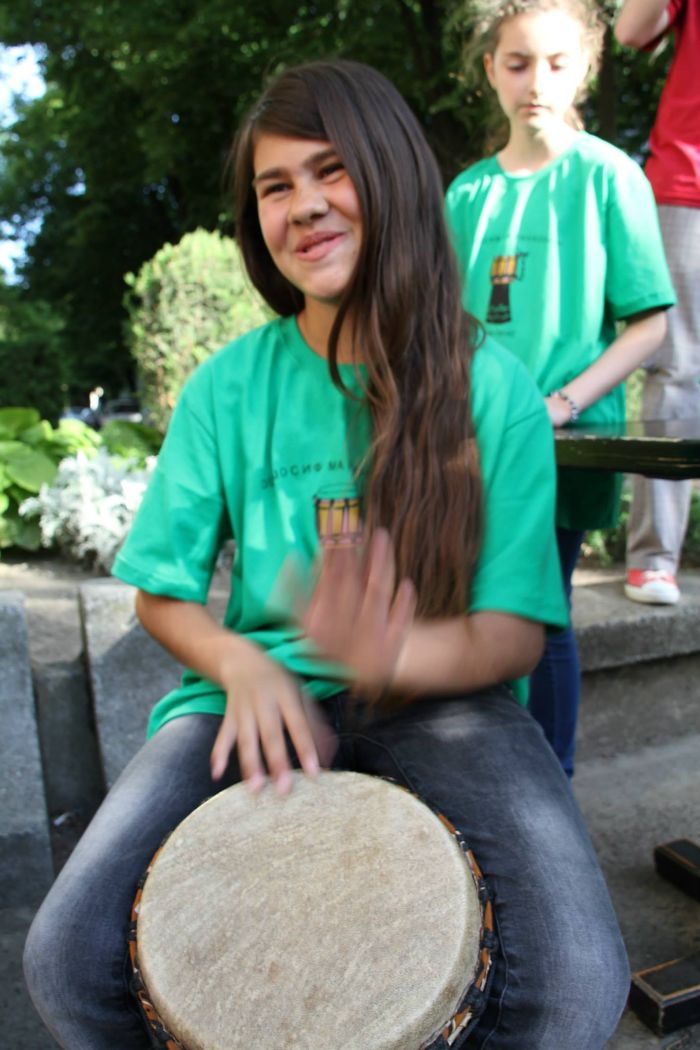 Percussion Workshop For Kids, Novi Becej, Serbia