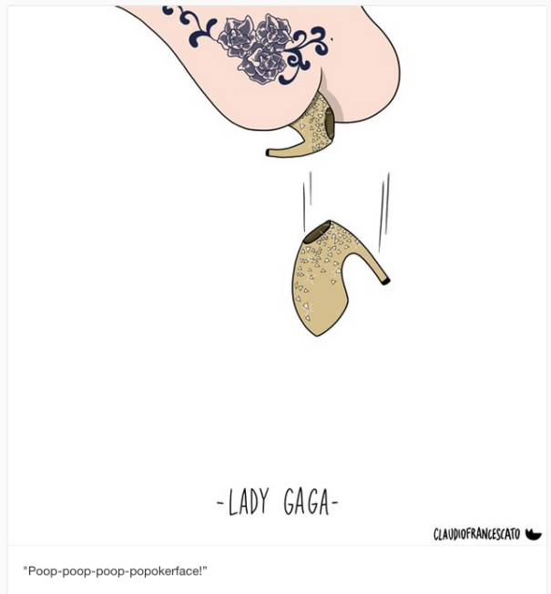 Famous Poops By Claudio Francescato