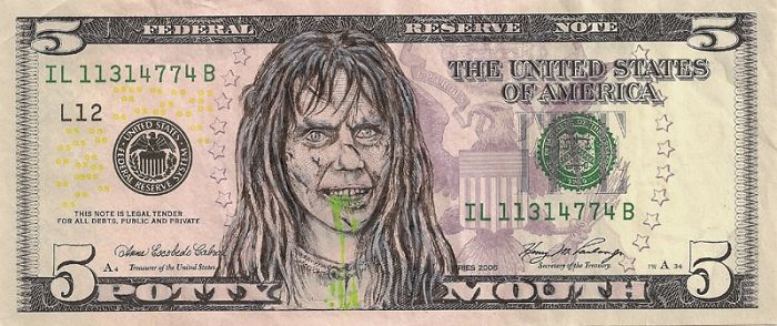 Dollar Bills Turned Into Portraits Of American Icons